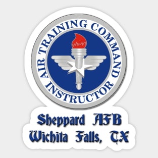 Vintage Air Training Command Instructor Badge, Sheppard Sticker